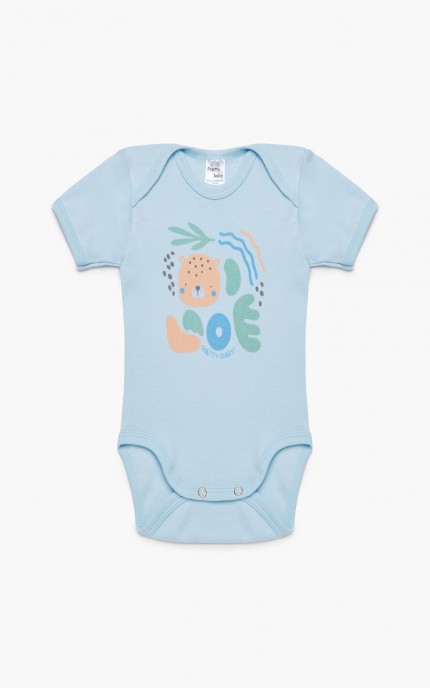 Βρεφικά εσώρουχα Little Elephant. Συσκευασια 3 Κορμακια κοντό μανίκι, Βαμβακερα 100%