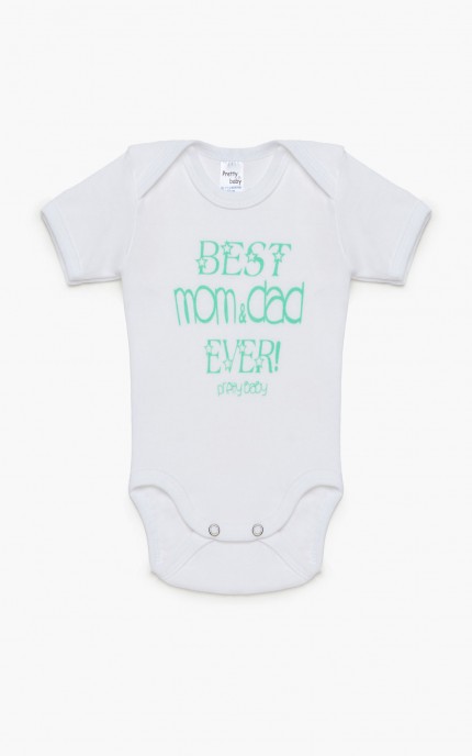 Βρεφικά εσώρουχα Elephant. Συσκευασια 3 Κορμακια Unisex κοντό μανίκι, Βαμβακερα 100%