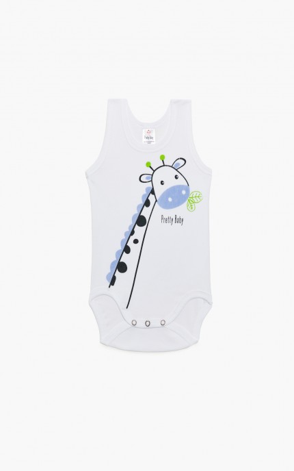 Βρεφικά εσώρουχα Save Water. Συσκευασια 6 Κορμακια Τιραντα, Βαμβακερα 100%