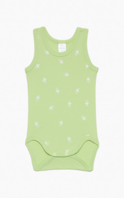 Βρεφικά εσώρουχα Love. Συσκευασια 6 Κορμάκια Τιράντα, Βαμβακερα 100%