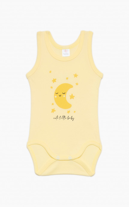 Βρεφικά εσώρουχα Love. Συσκευασια 6 Κορμάκια Τιράντα, Βαμβακερα 100%