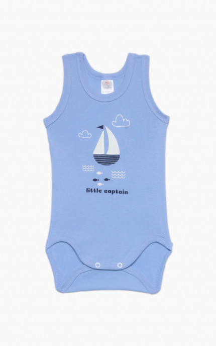 Βρεφικά εσώρουχα Summer Vibe. Συσκευασια 6 χρωματιστά κορμάκια Τιράντα, Βαμβακερα 100%