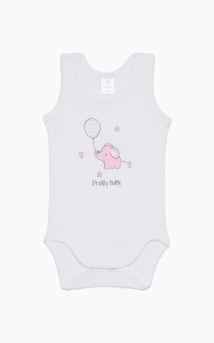 Βρεφικά εσώρουχα Dream. Συσκευασια 6 κορμάκια Τιράντα, Βαμβακερα 100%