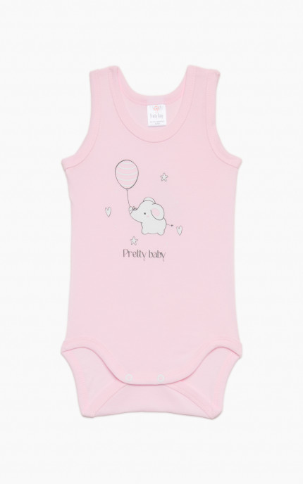 Βρεφικά εσώρουχα Star. Συσκευασια 6 Κορμάκια Τιράντα, Βαμβακερα 100%