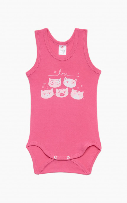 Βρεφικά εσώρουχα Star. Συσκευασια 6 Κορμάκια Τιράντα, Βαμβακερα 100%