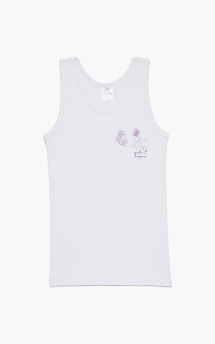 Παιδικά εσώρουχα. Συσκευασία 6 τεμαχίων. Παιδικά φανελάκια τιράντα. Βαμβακερά 100%