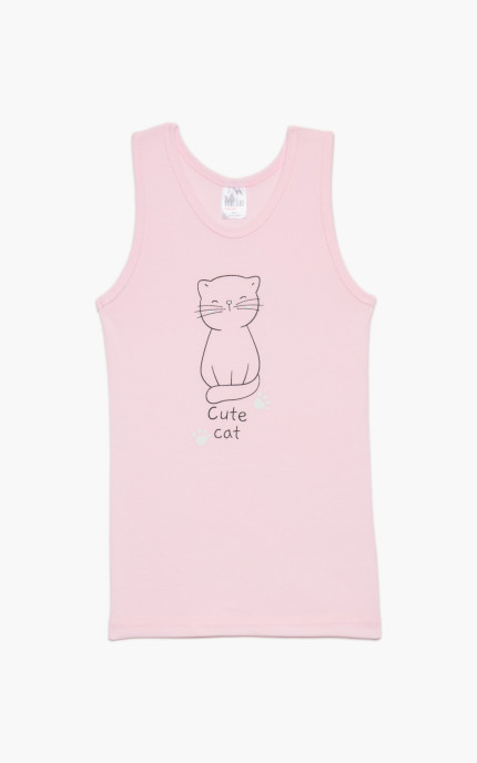 Παιδικά εσώρουχα. Συσκευασία 6 τεμαχίων. Παιδικά χρωματιστά φανελάκια τιράντα. Βαμβακερά 100%