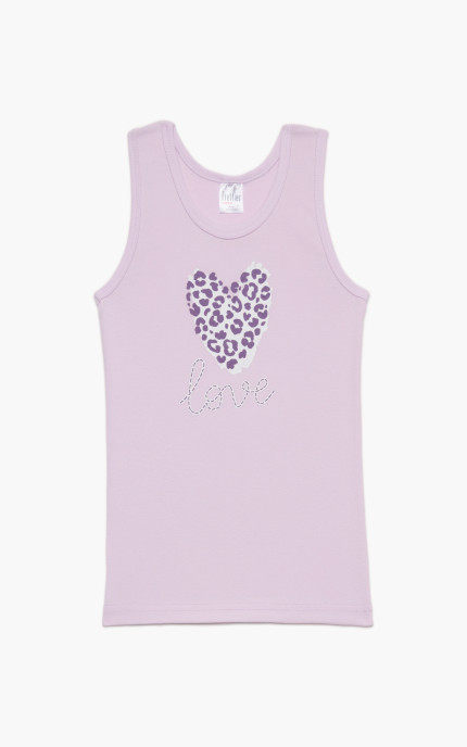 Παιδικά εσώρουχα. Συσκευασία 6 τεμαχίων. Παιδικά χρωματιστά φανελάκια τιράντα. Βαμβακερά 100%