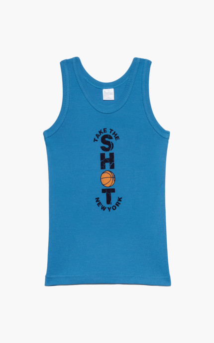 Παιδικά εσώρουχα. Συσκευασία 6 τεμαχίων. Παιδικά φανελάκια τιράντα, χρωματιστά, Βαμβακερά 100%