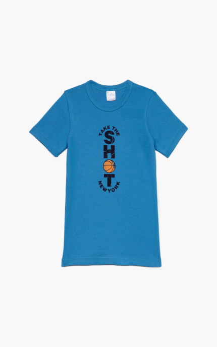 Παιδικά εσώρουχα. Συσκευασία 6 τεμαχίων. Παιδικά φανελάκια, κοντό μανίκι, χρωματιστά, Βαμβακερά 100%