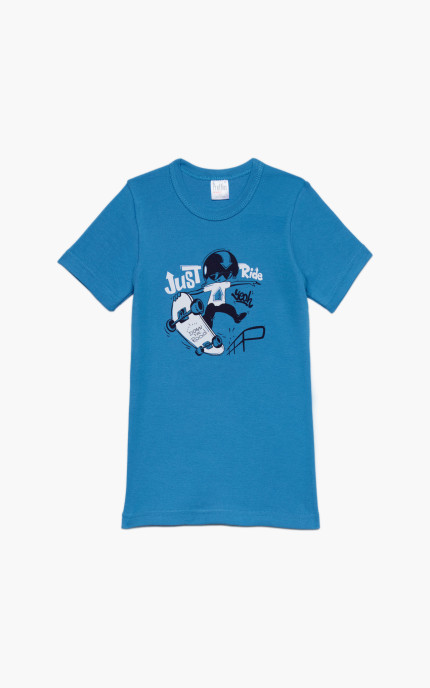 Παιδικά εσώρουχα. Συσκευασία 6 τεμαχίων. Παιδικά φανελάκια, κοντό μανίκι, χρωματιστά, Βαμβακερά 100%