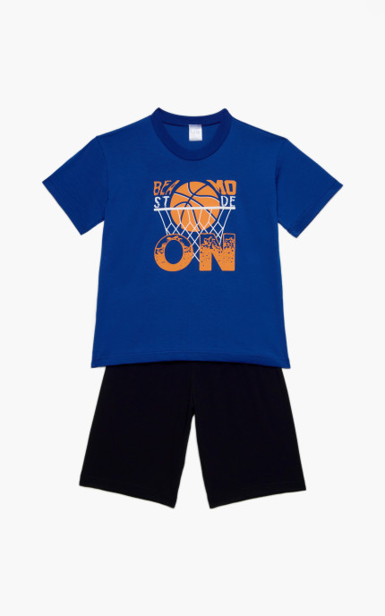 Παιδικές πυζάμες. Παιδικό σετ 2 τεμαχίων  ON, ψιλή πλέξη υφάσματος, βαμβακερό 100%