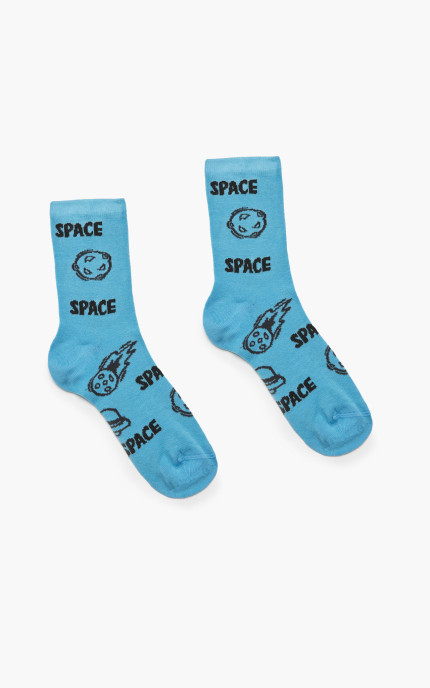 Παιδικές κάλτσες Space, Συσκευασία 6 ζεύγη, Βαμβάκι 85%, Πολ.12%, ελαστάν 3%