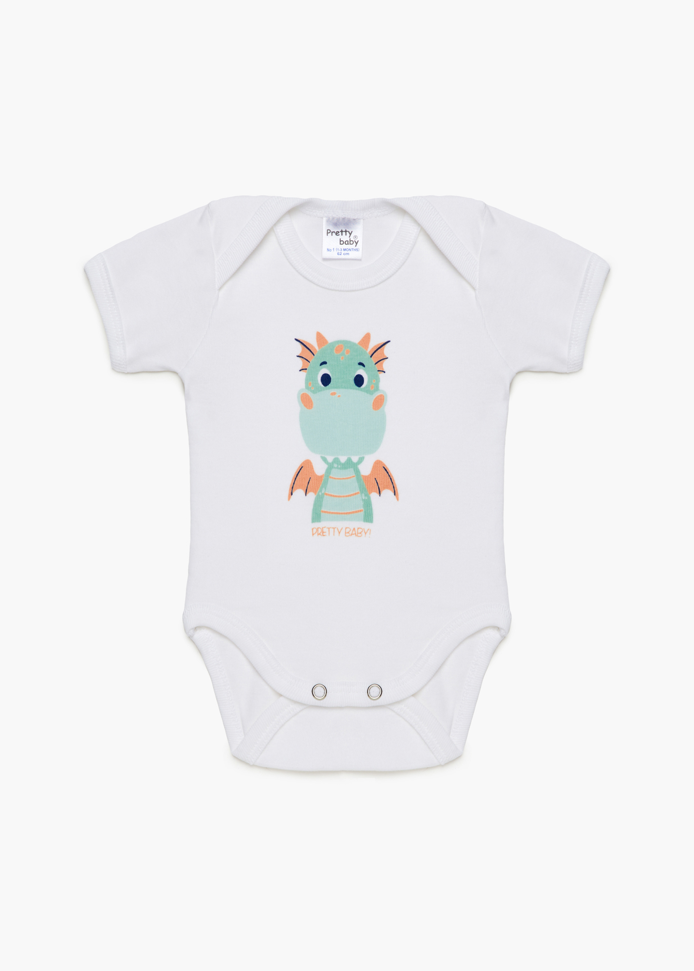 Βρεφικά εσώρουχα Rocket. Συσκευασια 3 Κορμακια κοντό μανίκι, Βαμβακερα 100%